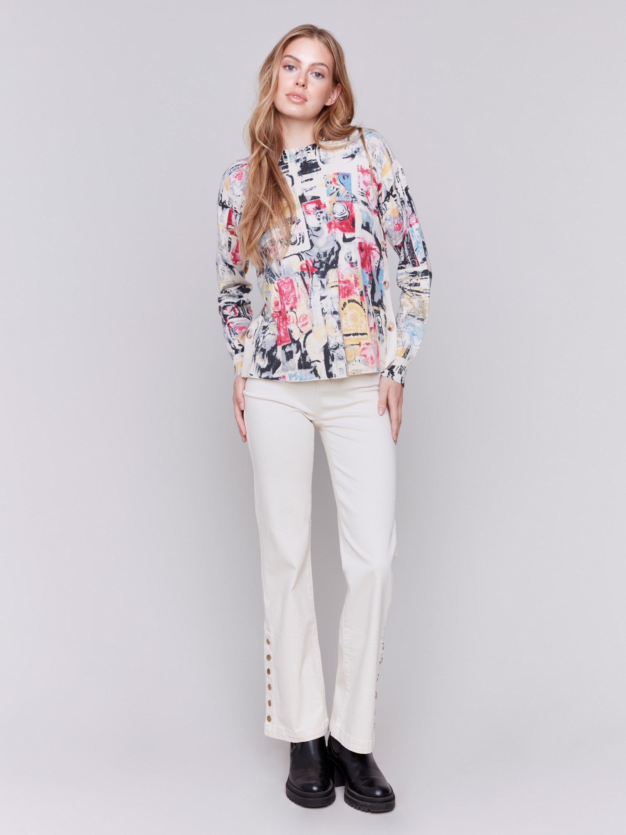 Charlie Denim Pullover