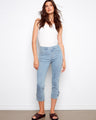 These jeans feature a slim leg design with stretch denim for comfort and style. By Charlie B.
