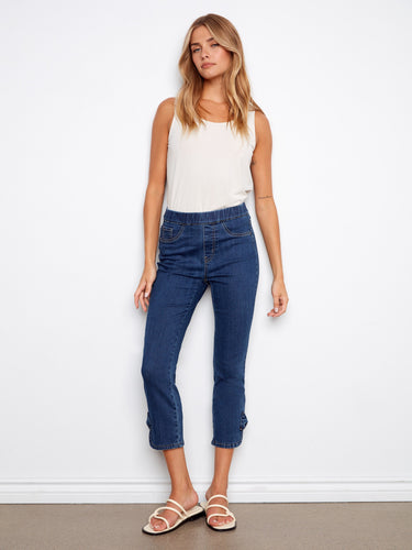 These versatile slim fit jeans are perfect for pairing with any top or accessory you choose to wear them with. By Charlie B.