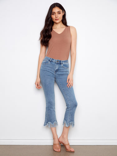 Enjoy the relaxed fit of this top, providing ease and style in every wear. Perfectly designed for you by Charlie B.