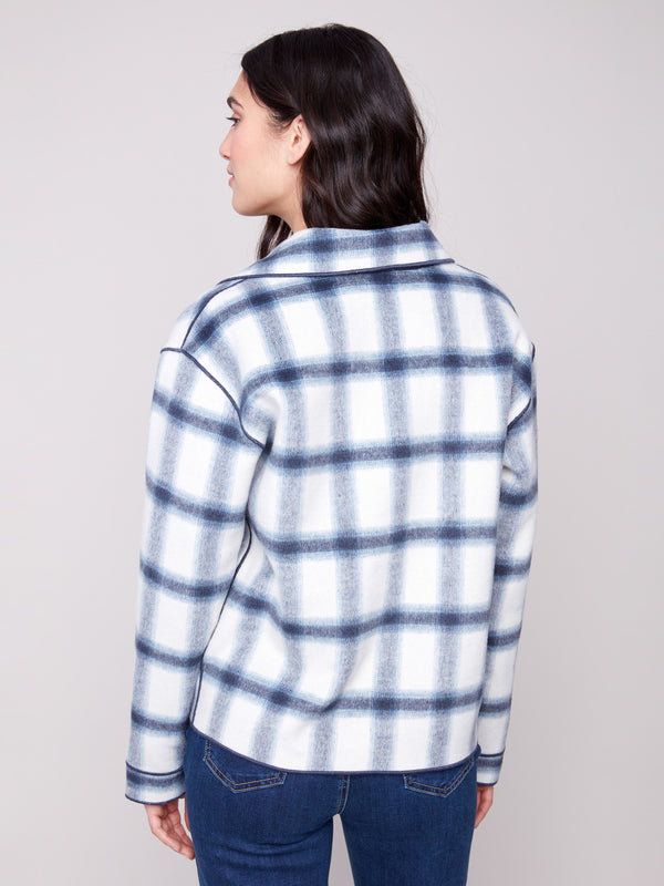Reversible Plaid Jacket - Moonlight