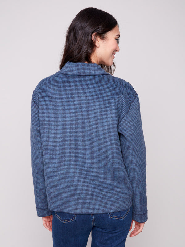 Reversible Plaid Jacket - Moonlight