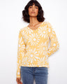 Enjoy the reversible printed design on this lovely sweater, making it versatile for different looks. Made with premium cotton by Charlie B.