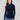 Navy sweater with a stylish mock neck and ribbed knit texture, perfect for any occasion by Charlie B.