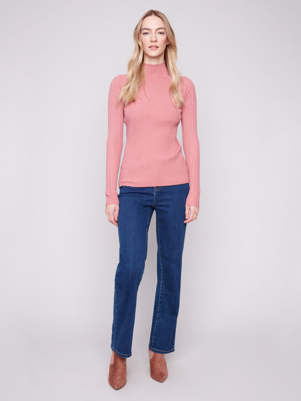Cozy long-sleeved primrose sweater in a flattering slim fit, ideal for layering this season by Charlie B.
