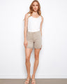 These shorts feature a regular rise and are crafted from soft stretch twill for comfort by Charlie B.