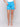Stylish lagoon blue shorts with a comfortable five-pocket design by Charlie B.