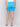 Elegant lagoon blue shorts crafted from stretch twill fabric for flexibility by Charlie B.