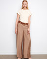 These pants feature a wide leg design, adding elegance to any outfit. Crafted for comfort and style by Charlie B.