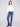 Chic Ecru Scuba Knit Top showcasing a refined crew neckline and exquisite design elements by Charlie B.