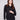 Elegant black chiffon shirt featuring a stylish shirt collar, perfect for a sophisticated look by Charlie B.