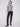 Stylish heather grey sweater with a slightly cropped fit and sequin detail by Charlie B.