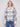 Plaid knit jacket in ecru featuring snap button closure and patch pockets, offering a chic look by Charlie B.