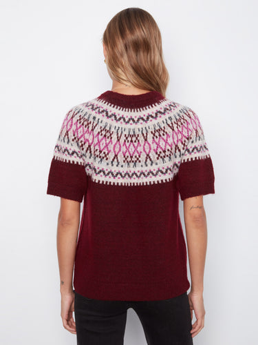 Enjoy the luxurious softness of this brushed knit fabric, ideal for cooler days. By Charlie B.