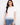 White T-shirt featuring hem embroidery and crafted from 100% cotton, ideal for casual wear by Charlie B.