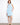 Light blue sleeveless dress featuring a classic shirt collar and knee length design, perfect for casual outings by Charlie B.