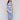 Midi length cotton dress with faux knot detail by Charlie B.