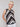 Stylish crochet top featuring bold diagonal stripes by Charlie B.