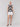 Chic crochet piece with intricate stripe patterning by Charlie B.