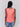 Chic watermelon sleeveless design linen top by Charlie B.