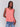 Chic design of a sleeveless watermelon linen blouse by Charlie B.