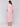 Dress with a rounded hem and round neckline in papaya tie-dye by Charlie B.