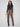 Copper metallic pants in a slim fit, crafted from stretch twill with a chic ankle-length cut by Charlie B.