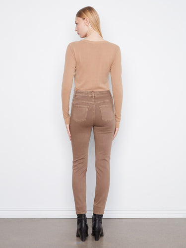 The 5-pocket design adds both style and functionality to these versatile pants by Charlie B.