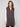 Stylish mocha vest with hood and drawstrings, offering both comfort and fashion-forward design by Charlie B.