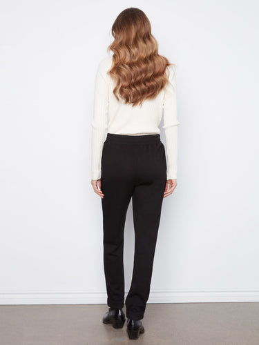 The full-length design of these pants makes them versatile for any occasion or season by Charlie B.