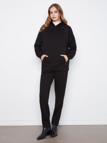 With a regular rise, these pants ensure a comfortable fit that sits naturally on the waist by Charlie B.