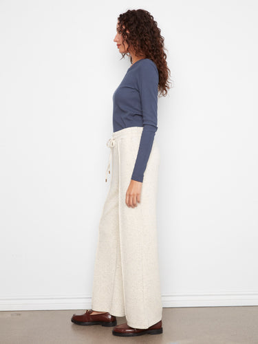 The front seam detail adds a touch of sophistication to these versatile pants by Charlie B.