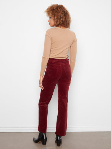 Crafted from premium stretch corduroy, these pants ensure comfort and flexibility throughout the day by Charlie B.