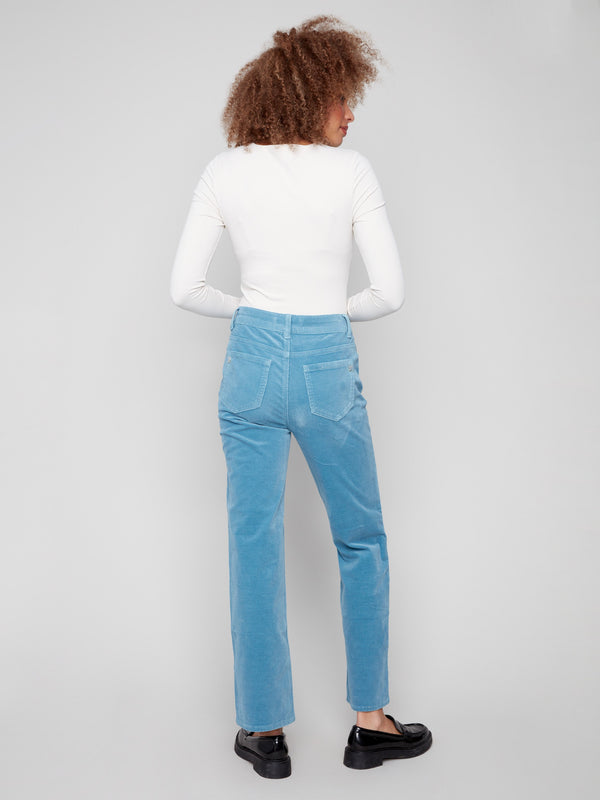 Regular rise design ensures these long-length pants offer a perfect fit by Charlie B.
