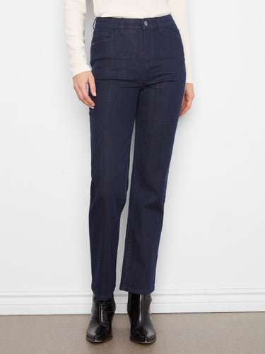 Crafted from stretch denim, these jeans offer flexibility and ease of movement without compromising on style. By Charlie B.