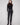 The five-pocket design enhances the practicality of these stylish charcoal jeans by Charlie B.