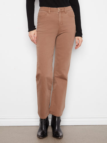 Featuring a practical five-pocket design, these pants combine functionality and fashion effortlessly by Charlie B.