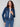 Denim jacket with button-flap front patch pockets for added style by Charlie B.