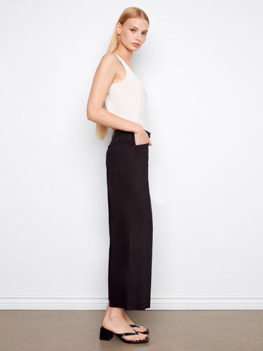 Featuring a cropped length, these pants are ideal for showcasing your favorite footwear. By Charlie B.