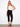 Black cropped pants with stretch fabric offering comfort and flexibility, ideal for any occasion by Charlie B.