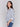3/4 sleeve shirt featuring a front twist detail by Charlie B.