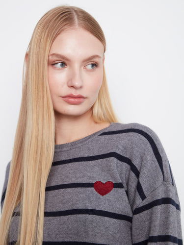 Cozy long-sleeve sweater ideal for cooler days and stylish layering by Charlie B.