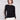 Elegant black sweater featuring crochet sleeves, perfect for a stylish look by Charlie B.