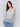 Denim sweater featuring a relaxed fit by Charlie B.