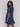 Linen blend dress featuring a V-neckline by Charlie B.