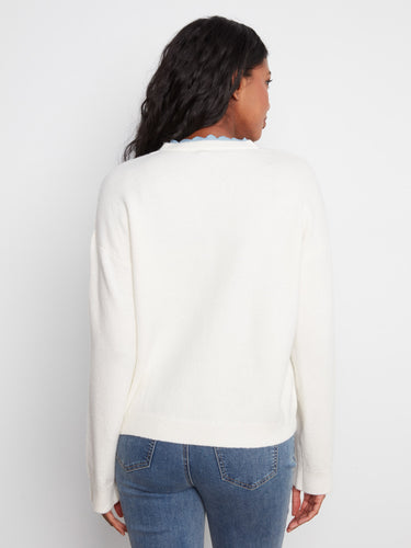 Designed with drop shoulders, this sweater provides comfort and effortless chic style suitable for any occasion. Made by Charlie B.