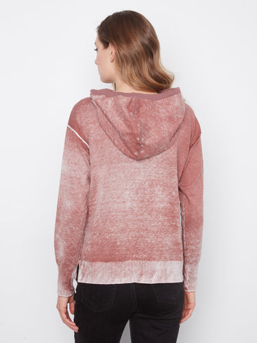 Featuring side slits, this hoodie provides ease of movement and a relaxed fit by Charlie B.