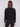 Black jacket crafted from luxurious faux leather texture, offering sophistication by Charlie B.