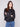Trendy short length black jacket crafted for modern style by Charlie B.