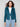 Women's evergreen faux suede jacket featuring a stylish hook-and-eye closure for a sleek look by Charlie B.